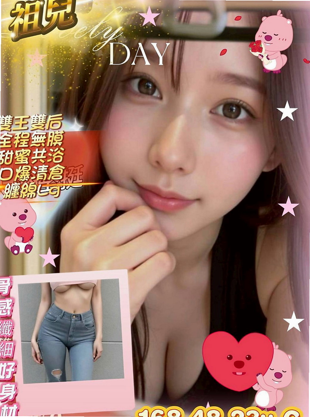 八德伴遊：蘊涵 |美韓混血|166cm|52kg|D罩杯|21歲|氣質型正妹 高挑美腿 性感大奶妹很有征服感