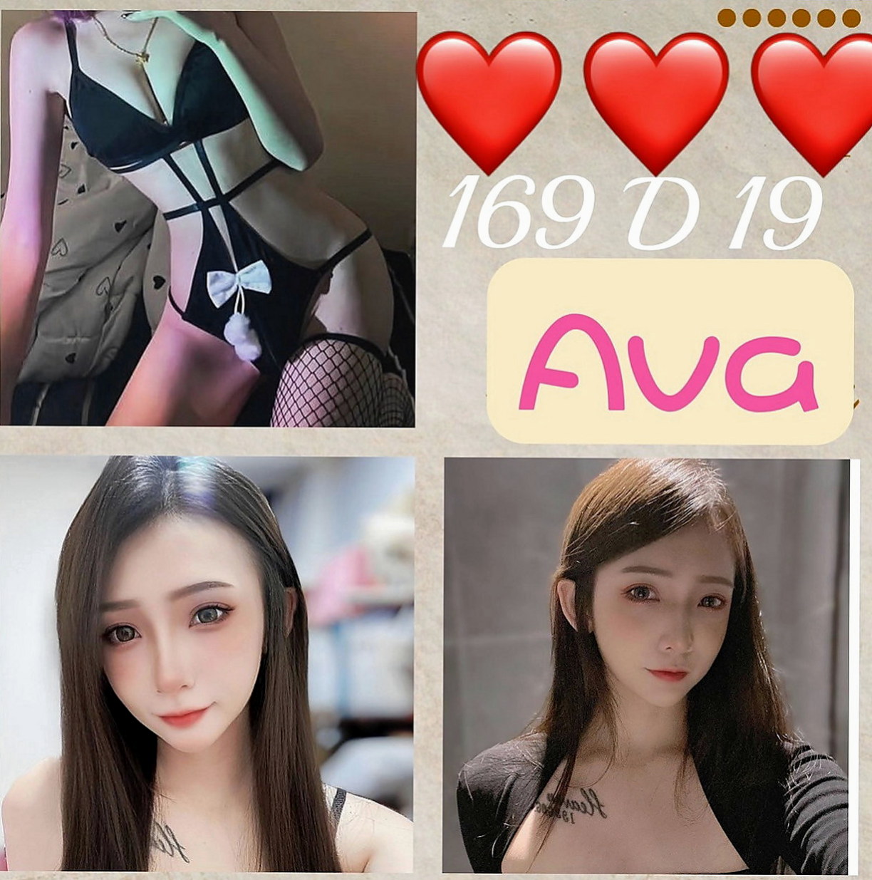 大安按摩全套：湘云 |俏皮護士妹|165cm|50kg|E罩杯|21歲|喜歡骨感瘦的狼友~~很少交男朋友 家教嚴格